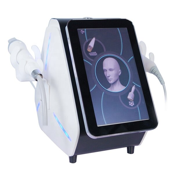 RF Microneedling Machine - Professional Desktop Cold Therapy Gold Fractional Wrinkle Removal Face Lifting Device