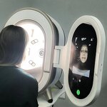 3D Dermatoscope - Aisia Skin Analyzation Smart Mirror Wood Lamp UV Face Scanner Magic Mirror Salon Equipment