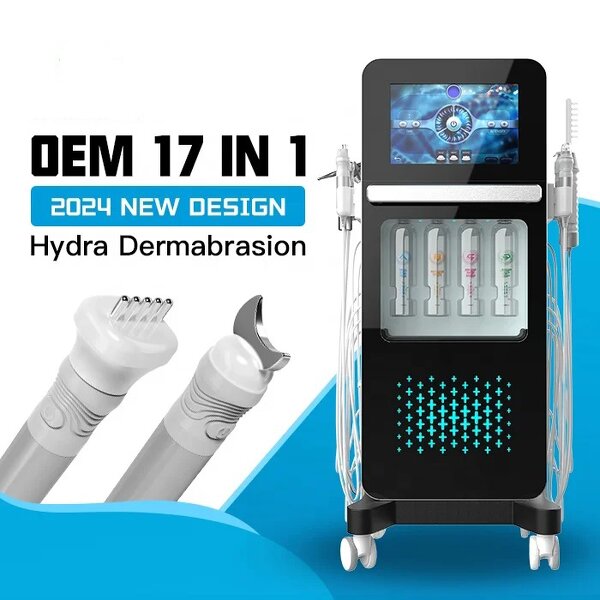 Hydra Aqua Peel Machine Manufacturer - Professional Standing 12.1" Touch Screen Deep Cleaning Microdermabrasion Salon Device