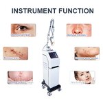 CO2 Fractional Laser Machine Manufacturer - Scar Tattoo Removal UK Plug Cooling Features Salon Laser Therapy Equipment