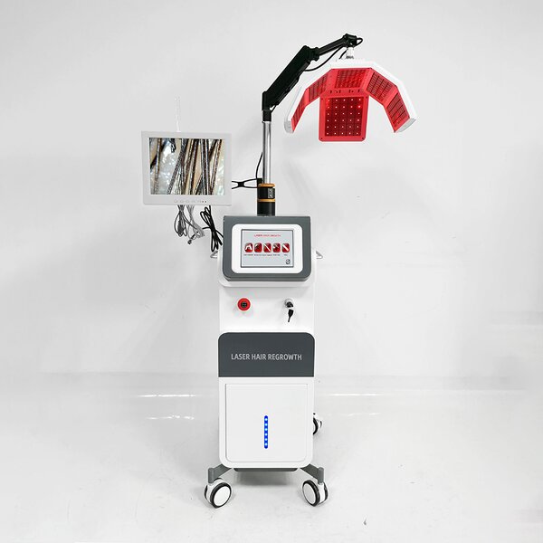 Laser Hair Growth Device - 650nm Lift Regenerate Hair Reduce Inflammation Visual Beauty Salons Equipment