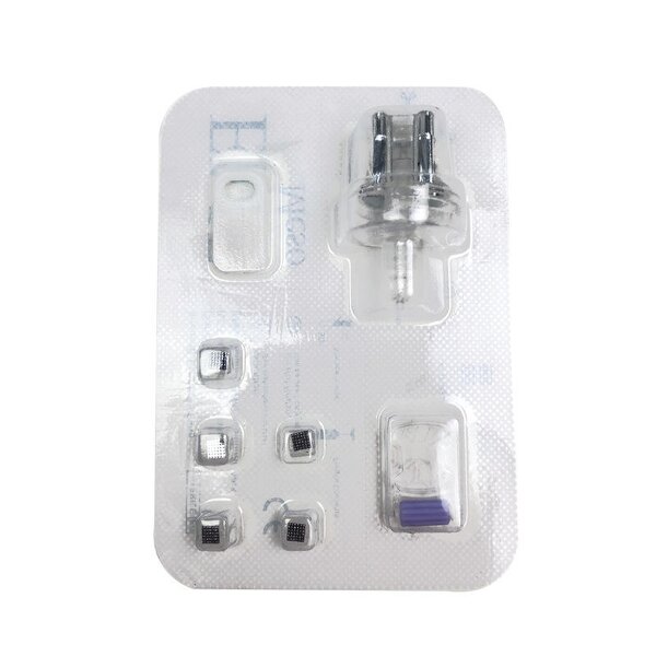 EMS Microcrystalline Head - Monocrystalline Silicon Replacement Set Injector Mesotherapy Gun US Lips Care