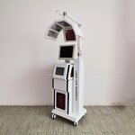 650nm Laser Hair Growth - Anti-hair Loss Scalp Revitalization 4 Handles Air Cooling Salon Device