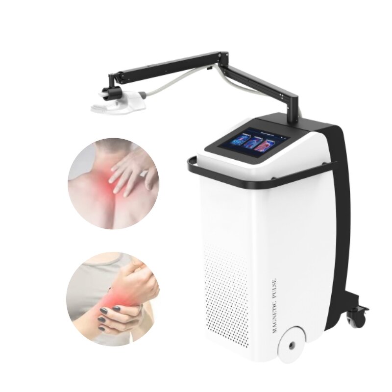 Pulsed Magnetic Therapy Device - Durable ABS New Technology Laser Magnetotherapy Deep Physiotherapy EMS LED