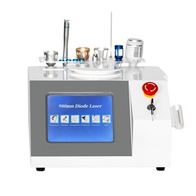 Diode Laser Lipolysis - Professional 980nm 1470nm Fat Vascular Red Blood Removal Endolaser Clinic Machine