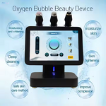 Dynamic Oxygen Bubbles Kit - High Frequency Facial Anti-Aging Hydrotoning Moisturizing Detoxification Repair