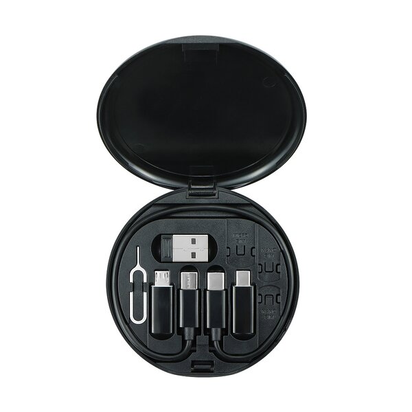 6-In-1 Charging Cable Kit Manufacturer - 60W USB-C Fast Charging Data Cable Adapter 12-Month Warranty