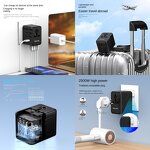 Universal Travel Adapter Manufacturer - 6A Multi-Port Global Industrial Charging Socket Converter