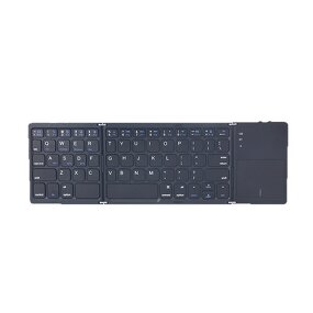 Wireless Mechanical Keyboard Manufacturer - 3 Folding 2.4G Touch Multi-System Compatible Tablet Notebook Keyboard