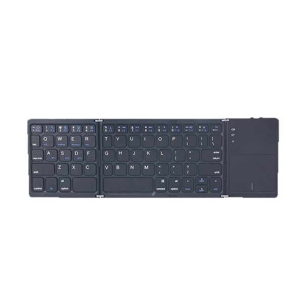 Wireless Mechanical Keyboard Manufacturer - 3 Folding 2.4G Touch Multi-System Compatible Tablet Notebook Keyboard