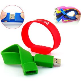 Wristband USB Flash Drive Manufacturer - Colorful 128GB Bracelet Pen Drive Memory Stick U Disk