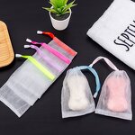 Soap Net Bag Manufacturer - High Quality Mesh Exfoliating Soap Pouch Bubble Foam Saver for Body Face