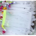Soap Net Bag Manufacturer - Double Layer Bubble Foam Exfoliating Mesh Sack Drawstring Holder Home Bag
