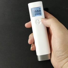 Luggage Scale Manufacturer - 50kg Handheld Express Electronic Scale ABS Shell Storage Ribbon Hook