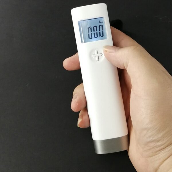 Luggage Scale Manufacturer - 50kg Handheld Express Electronic Scale ABS Shell Storage Ribbon Hook