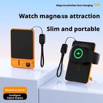 Portable Power Bank Manufacturer - Best Selling 15W Fast Charging 2.5W Watch Magnetic Wireless Charger