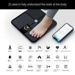 Smart Body Fat Scale Manufacturer - 5-Inch VA Color Screen 200kg Battery Powered Household Bathroom Scale