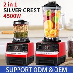 2-In-1 Juicer Blender Manufacturer - OEM 6-Blade Wall-Breaking Double Cup EU UK Standard Portable Mixer