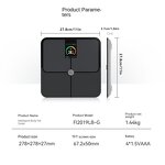 Smart Body Fat Scale Manufacturer - 5-Inch VA Color Screen 200kg Battery Powered Household Bathroom Scale