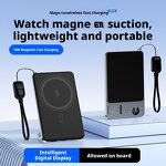 3-In-1 Power Bank Manufacturer - Ultra-Thin Aluminum Alloy 22.5W Quick Charge Wireless Portable Charger