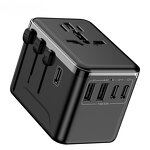 Universal Travel Adapter Manufacturer - 6A Multi-Port Global Industrial Charging Socket Converter