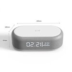 Wireless Charger Speaker Manufacturer - 4-In-1 Table Desk RGB Alarm Clock Night Light WiFi Charger