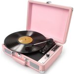 Portable Turntable Player Manufacturer - High Quality 3-Speed LP Vinyl Record Player with Built-in Speakers