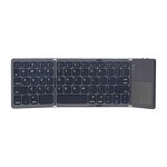 Wireless Mechanical Keyboard Manufacturer - 3 Folding 2.4G Touch Multi-System Compatible Tablet Notebook Keyboard