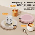 Electric Cup Warmer Manufacturer - Household Plastic Intelligent Adjustable Temperature Office Heating Coaster