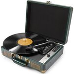 Vinyl Record Player Manufacturer - USB Powered Plastic Leather Retro Gramophone Home Decoration Player