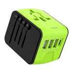 Universal Travel Adapter Manufacturer - 60W QC3.0 Type-C 3 USB Ports UK US AU EU Charger Adapter