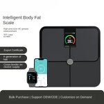 Smart Body Fat Scale Manufacturer - 5-Inch VA Color Screen 200kg Battery Powered Household Bathroom Scale