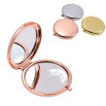 Foldable Makeup Mirror Manufacturer - OEM 2X Magnet Portable Custom Private Label Pocket Cosmetic Mirror