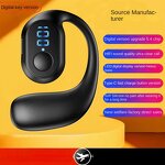Open Ear Wireless Earphones Manufacturer - Hanging Non-In-Ear Digital Display Painless JL Chipset Earbuds