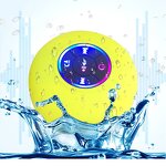 RGB LED Speaker Manufacturer - Plastic Waterproof Suction Cup Hands-Free Outdoor Bathroom Wireless Speaker