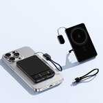 3-In-1 Power Bank Manufacturer - Ultra-Thin Aluminum Alloy 22.5W Quick Charge Wireless Portable Charger