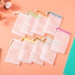Soap Foaming Net Manufacturer - Double Layer PE Bubble Bag Body Face Wash Bath Cleansing Net