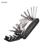 Repair Wrench Set Manufacturer - Portable Metal Folding Combination Bicycle Tire Household Tool Kit