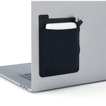 Laptop Mouse Pouch Manufacturer - Multi-Color Cloth Adhesive Stretchable Computer Accessories Pocket