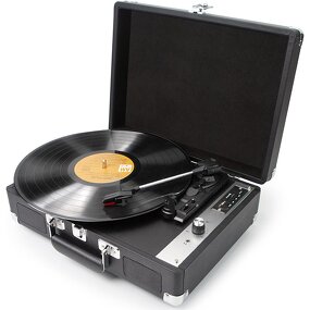 Vinyl Record Player Manufacturer - USB Powered Plastic Leather Retro Gramophone Home Decoration Player