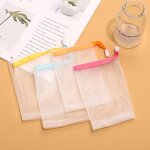 Soap Net Bag Manufacturer - Handmade Nylon Facial Cleanser Bath Soap Bubble Mesh Storage Net Bag