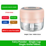 Electric Garlic Press Manufacturer - Meshed Garlic Masher Meat Stirring Machine Kitchen Press Crusher