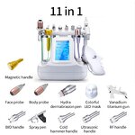 Hydra Dermabrasion Machine Manufacturer - Small Bubble Vertical Oxygen Facial Rejuvenation 11 Heads Commercial Sink Peel