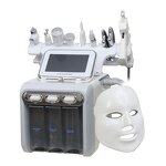 Near NB-01-7 Facial Machine Manufacturer - 9 in 1 Aqua Hydra Peeling Dermabrasion H2o2 Small Bubble Hydro Facial Cleaner
