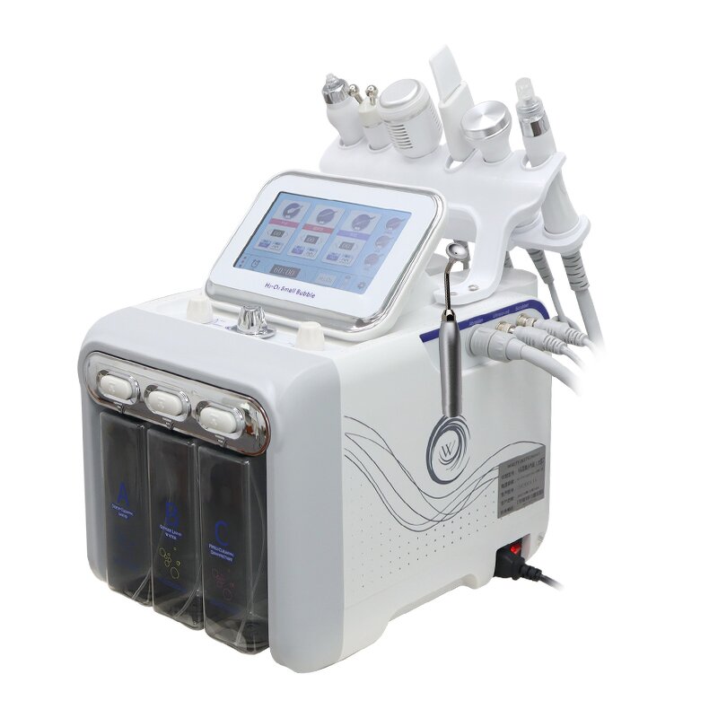 Small Bubble Facial Instrument Manufacturer - Portable 7 in 1 Oxygen Jet Facial Beauty Device