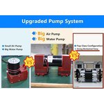 Near NB-01-7 Facial Machine Manufacturer - 9 in 1 Aqua Hydra Peeling Dermabrasion H2o2 Small Bubble Hydro Facial Cleaner