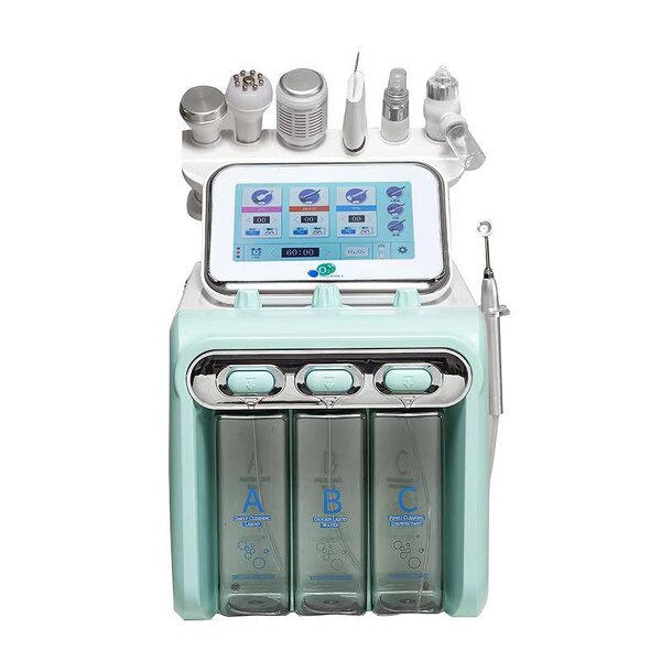 Small Bubble Facial Instrument Manufacturer - Portable 7 in 1 Oxygen Jet Facial Beauty Device
