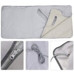 Far Infrared Sauna Blanket Manufacturer - Foldable with Sleeves SPA Pains Release Detox Weight Loss Build Muscle 2 Year