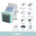 Small Bubble Facial Instrument Manufacturer - Portable 9 in 1 Oxygen Jet Facial Beauty Device