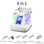 Hydra Dermabrasion Machine Manufacturer - 6 in 1 Small Bubble Vertical Oxygen Facial Rejuvenation 6 Heads Sink Peel